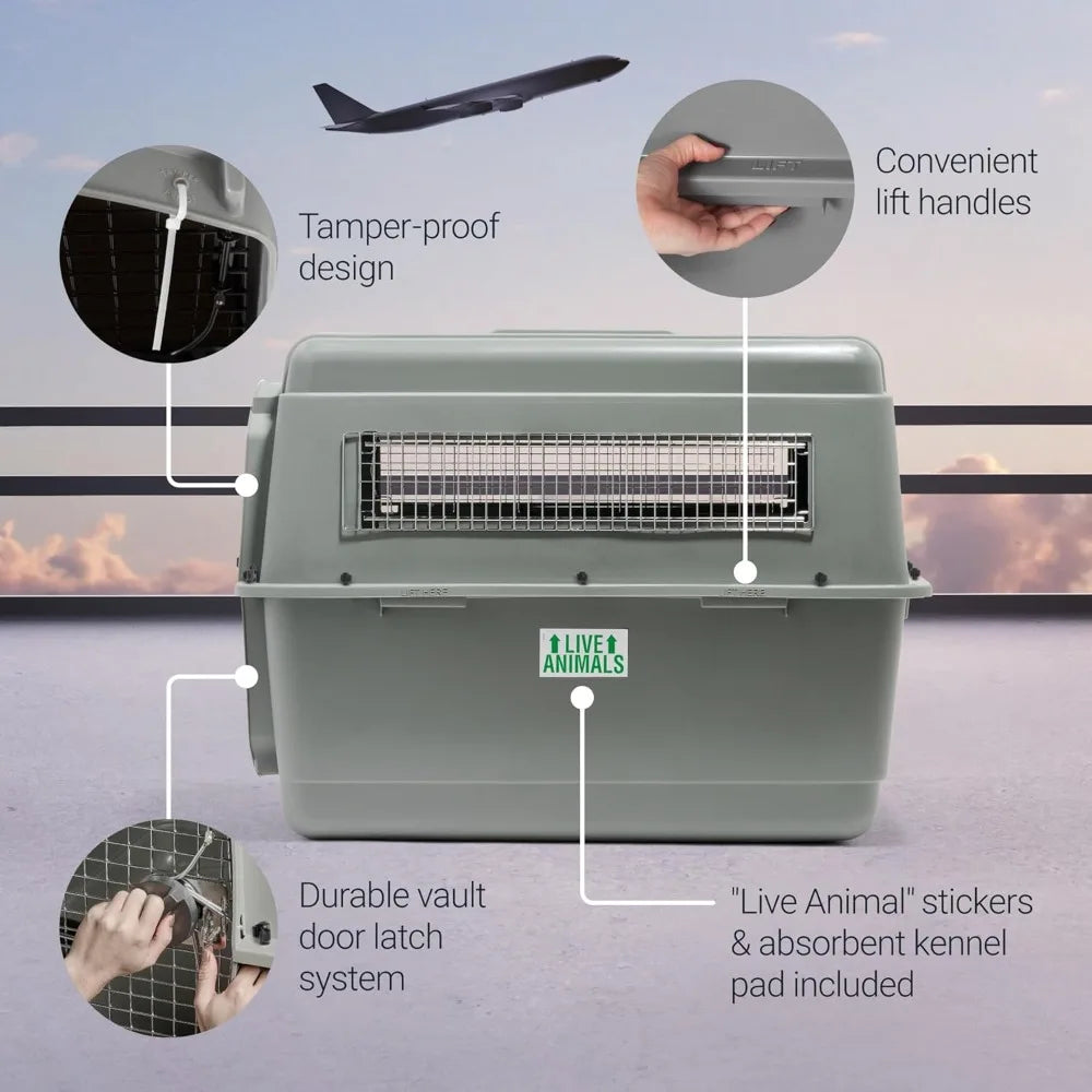 Petmate Sky Kennel Airline Approved Dog Crate For Travel