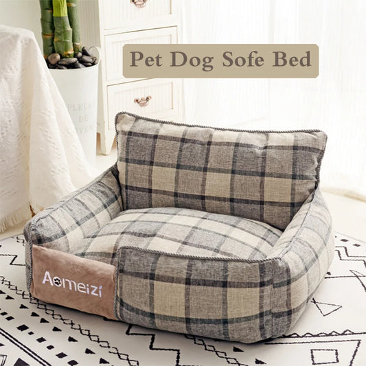 ZhejiangDog Big Dog Bed Removable Sofa For Pets Washable