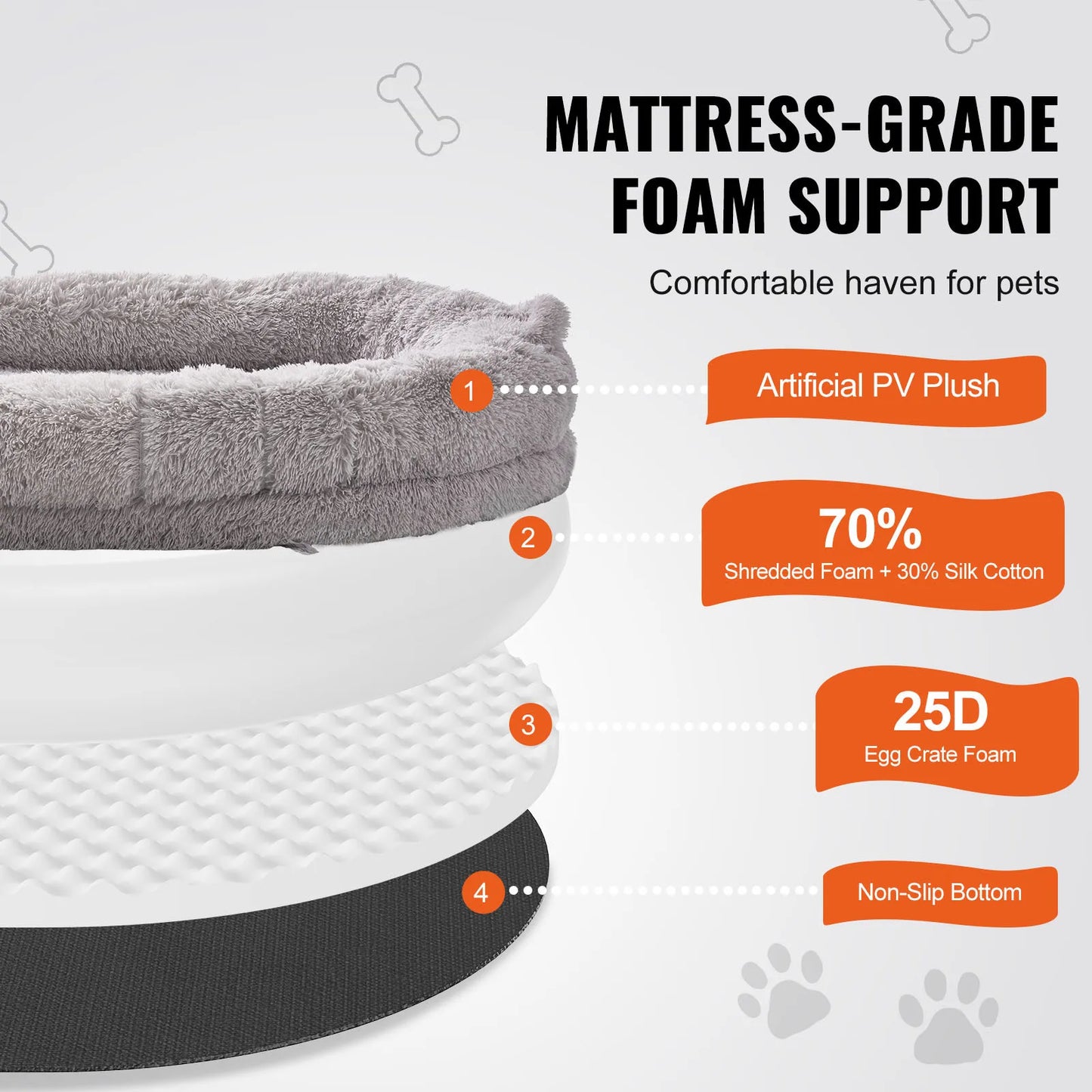 Guangdong CN Human Dog Bed Corduroy Velvet Washable