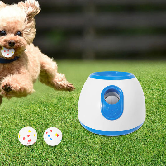 Bymaocar Automatic Ball Launcher For Dogs Adjustable Throw