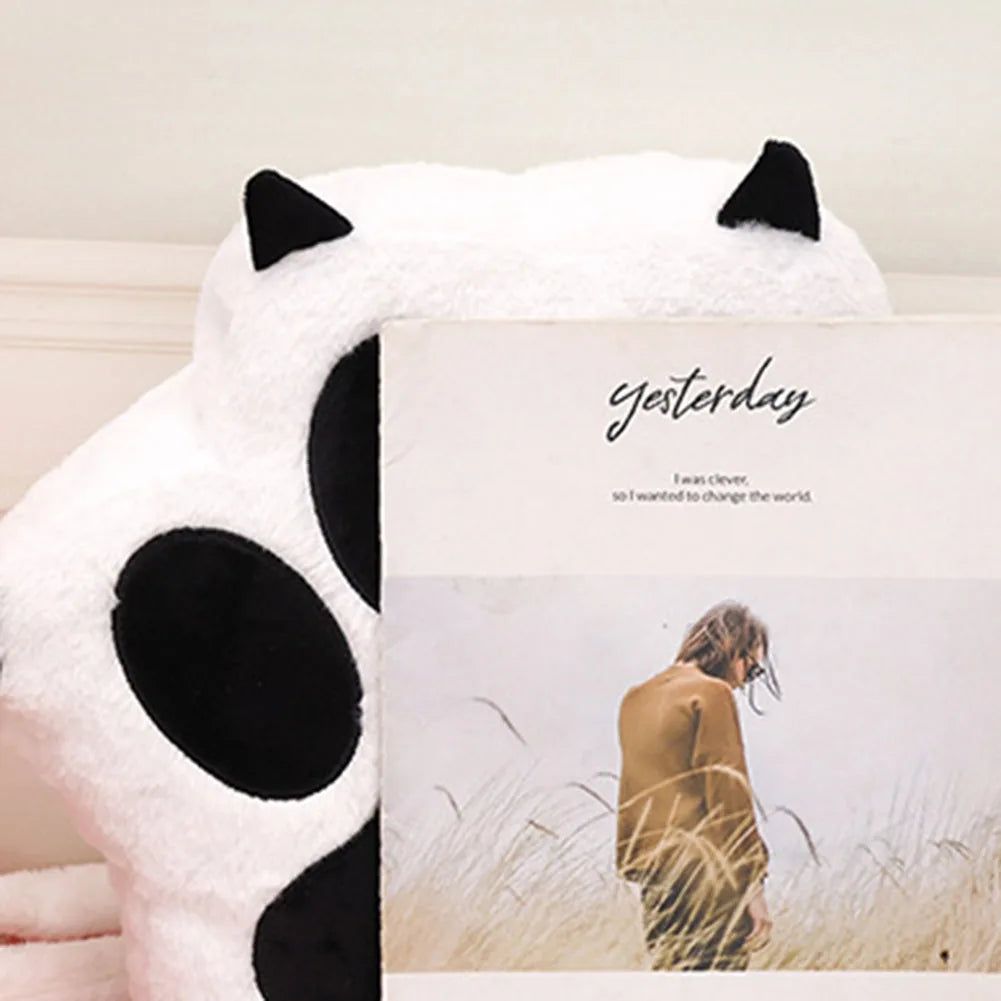 APWIKOGER Cat Paw Plush Backpack For Women Girls School Bag