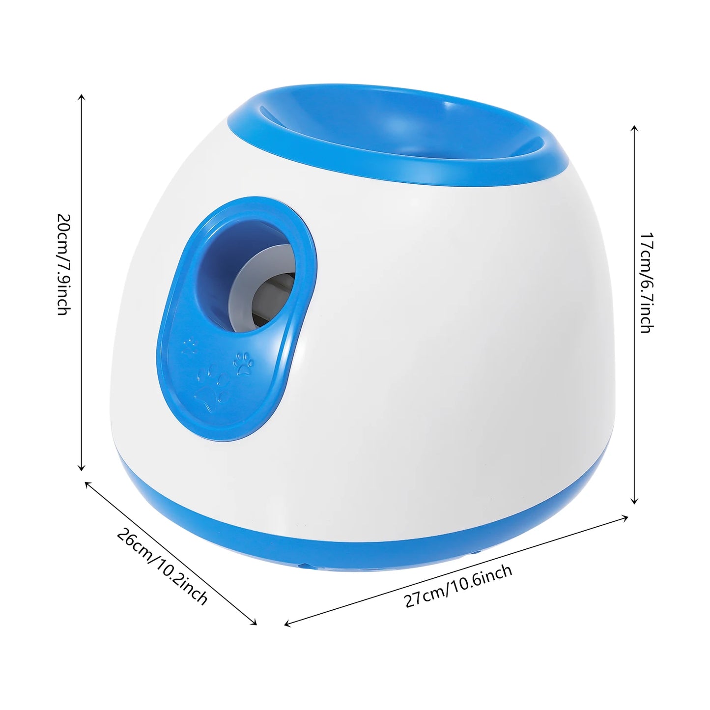 Bymaocar Automatic Ball Launcher For Dogs Adjustable Throw