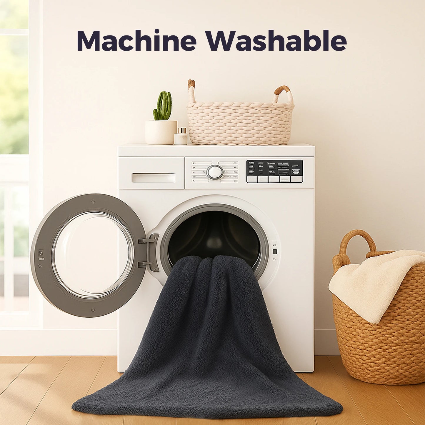 PEQULTICN Foldable Portable Dog Bed Machine Washable