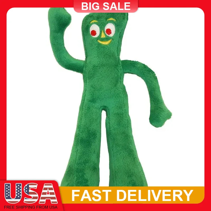 Breed Gumby Plush Dog Toy With Squeaker For Puppies