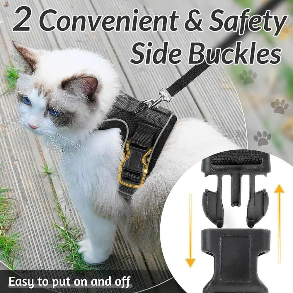 Fujian Cat Harness And Leash Escape Proof Adjustable