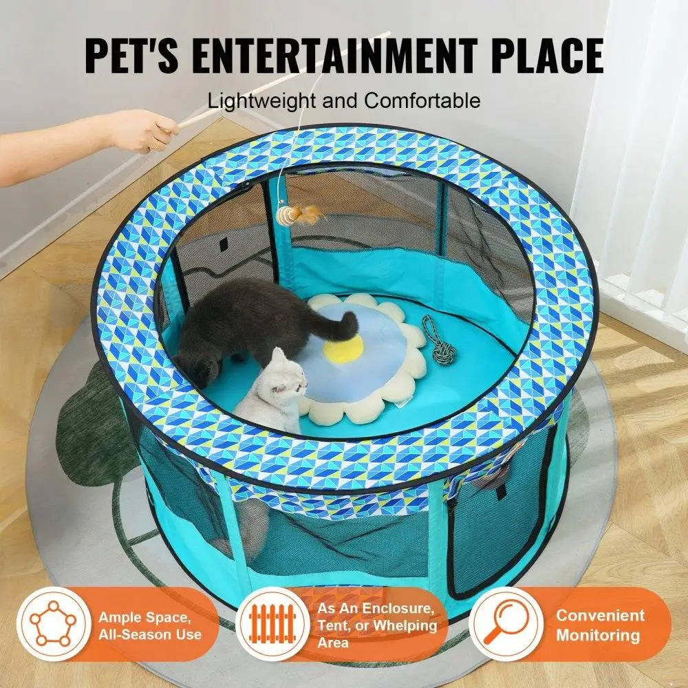 Hign-concerned Portable Pet Playpen Waterproof Indoor