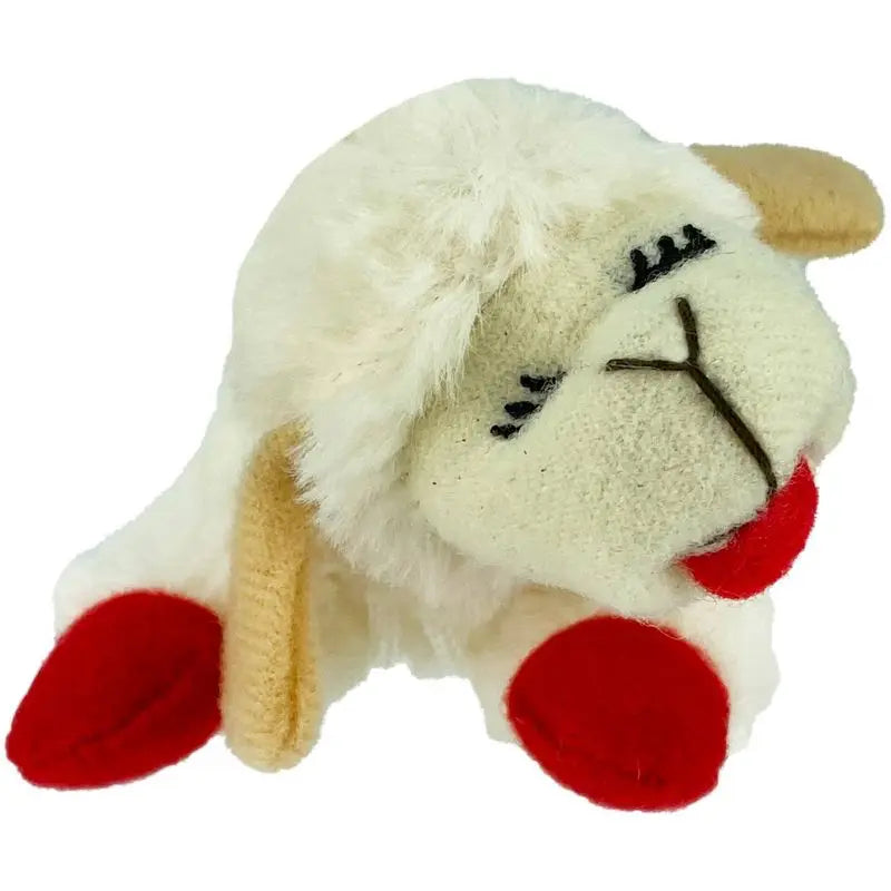 Lamb Chop Plush Cat Toy With Catnip For Curious Cats
