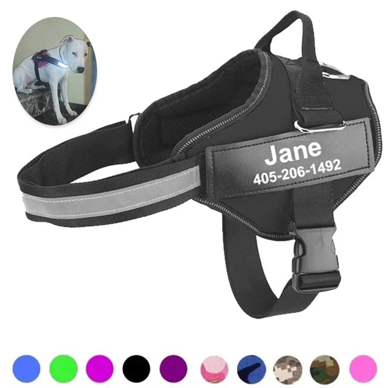 NoyalCN Reflective Adjustable Dog Harness For Walking