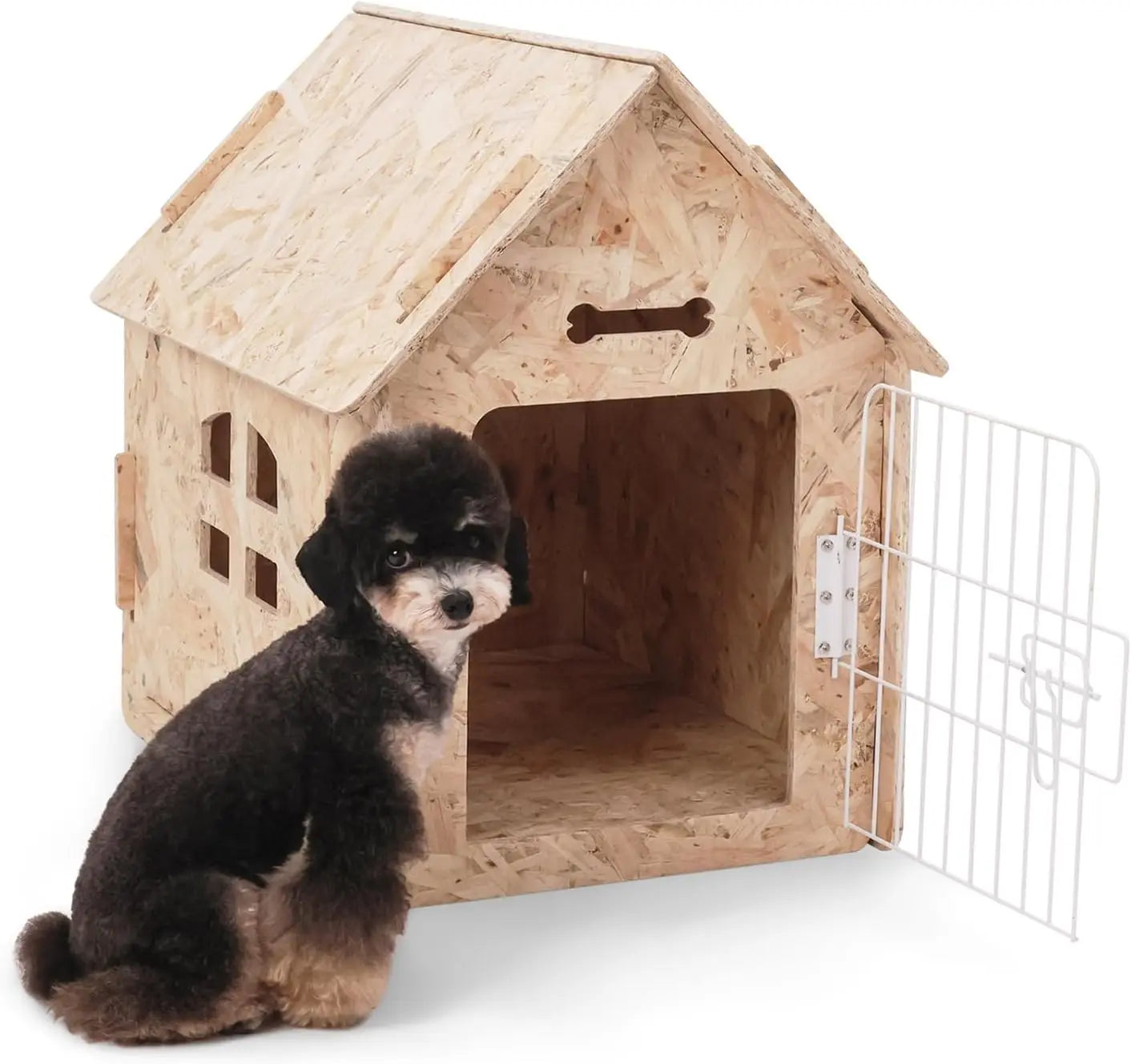 Sichuan Dog House Indoor for Dogs and Cats Cozy Wooden