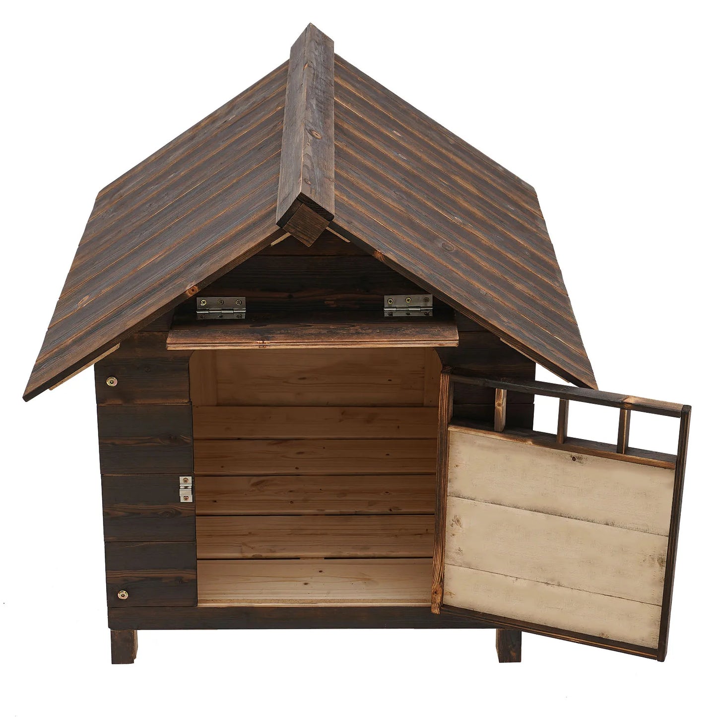 Hign Concerned Water Resistant Wooden Dog House With Window