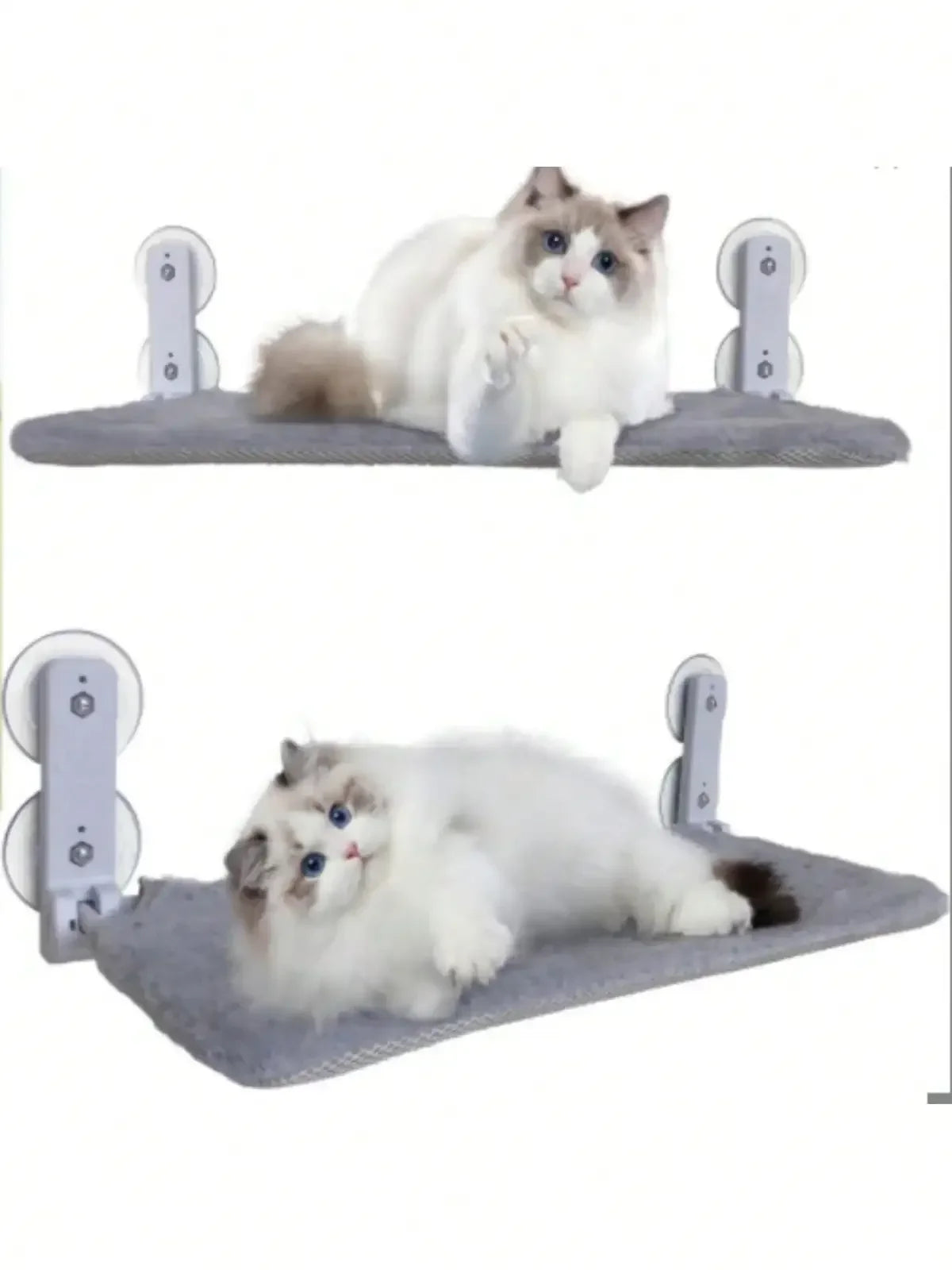 Cordless CN Cat Window Perch Metal Frame Suction Cups Cover