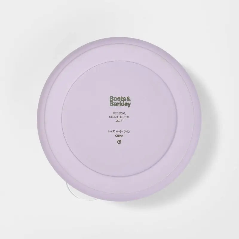 Stainless Steel Pet Bowl With Lid 2 Cup Travel For Dogs Cats