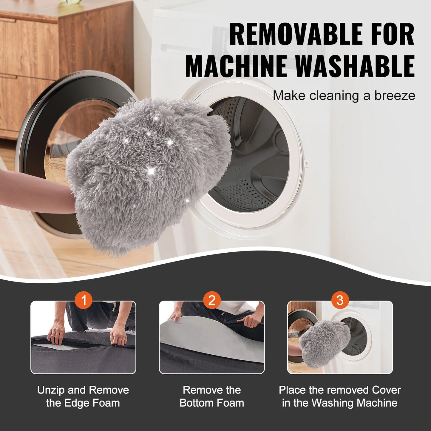 Guangdong CN Human Dog Bed Corduroy Velvet Washable