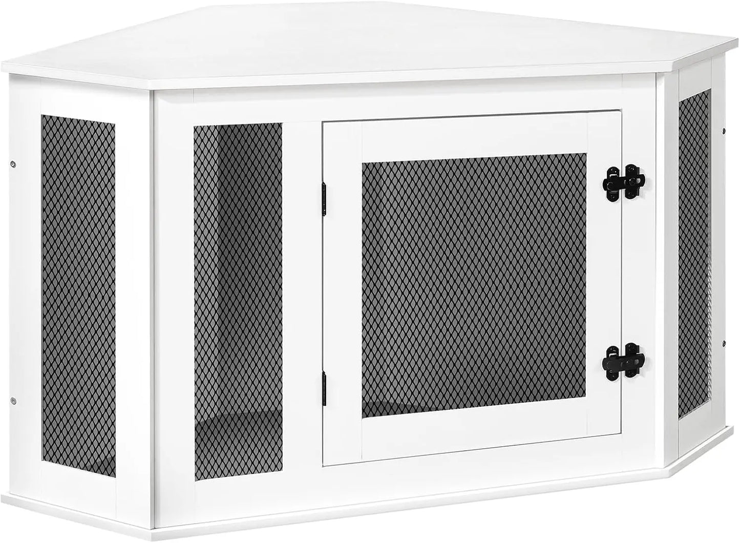 Hign-concerned Corner Dog Crate Furniture End Table Kennel