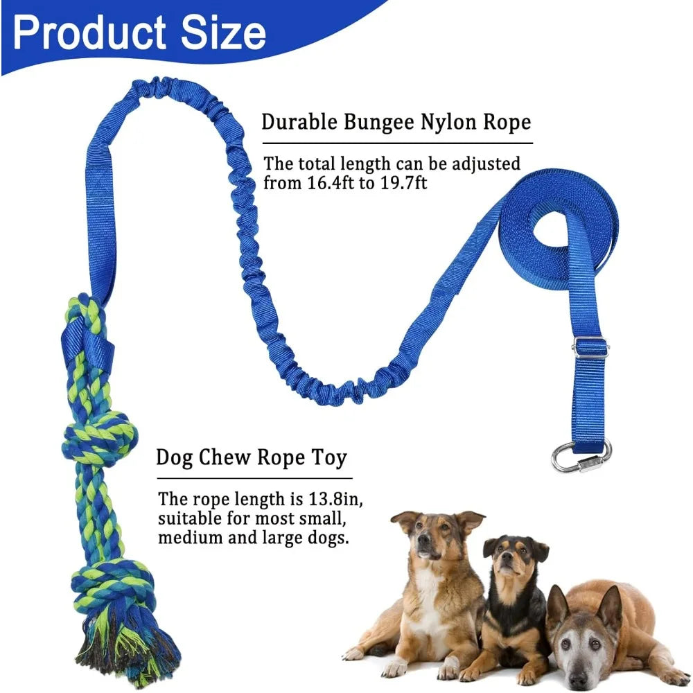 Hign-concerned Outdoor Tether Tug Dog Toy For Yard Play